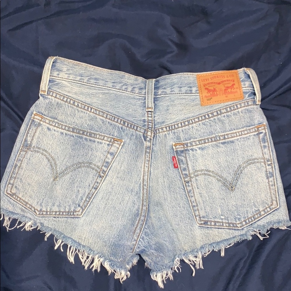 Levi denim shorts